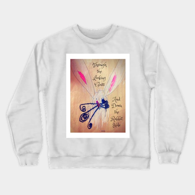 Through the Looking Glass Crewneck Sweatshirt by philosophize101